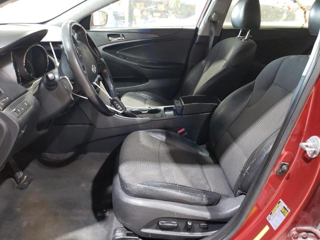 5NPEC4AC7DH534375 - 2013 HYUNDAI SONATA SE RED photo 7