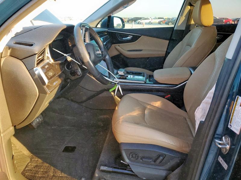 WA1VXAF75LD004399 - 2020 AUDI Q7 PRESTIGE TEAL photo 7