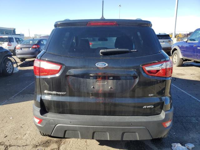 MAJ6S3GL6KC295926 - 2019 FORD ECOSPORT SE შავი ფოტო 6