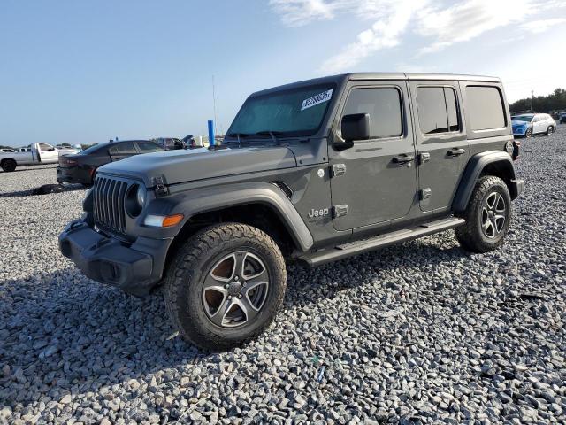 1C4HJXDG0LW268368 - 2020 JEEP WRANGLER U SPORT Մոխրագույն լուսանկար 1