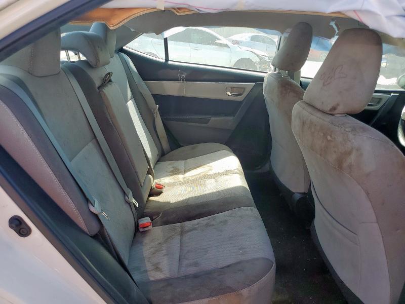 2T1BURHEXHC937327 - 2017 TOYOTA COROLLA L WHITE photo 10