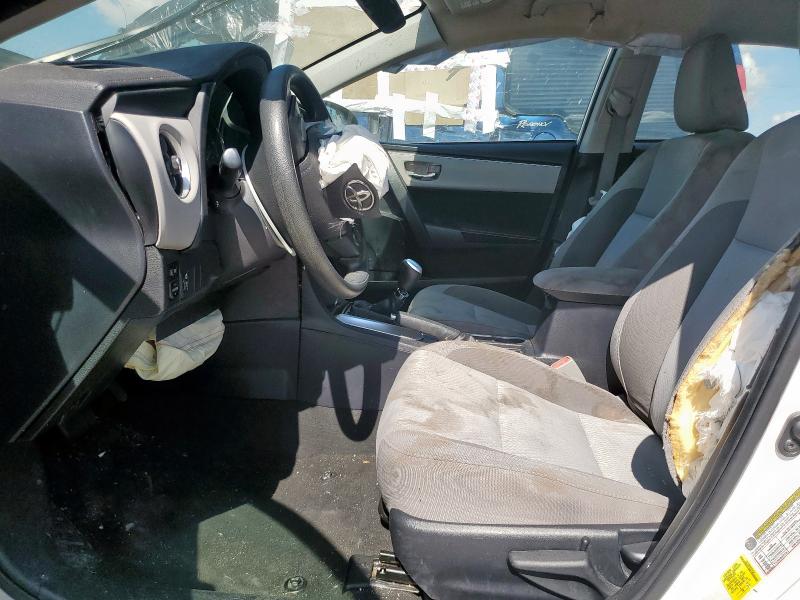 2T1BURHEXHC937327 - 2017 TOYOTA COROLLA L WHITE photo 7