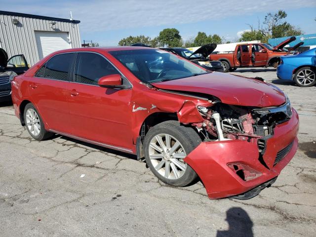 4T1BK1FK0DU527287 - 2013 TOYOTA CAMRY SE 红色 照片 4