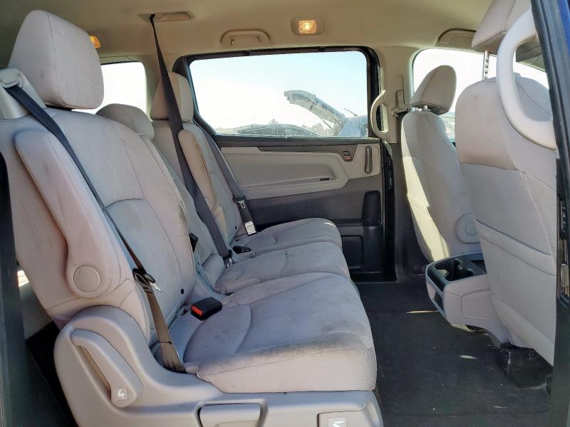 5FNRL6H5XNB012215 - 2022 HONDA ODYSSEY EX BLUE photo 11