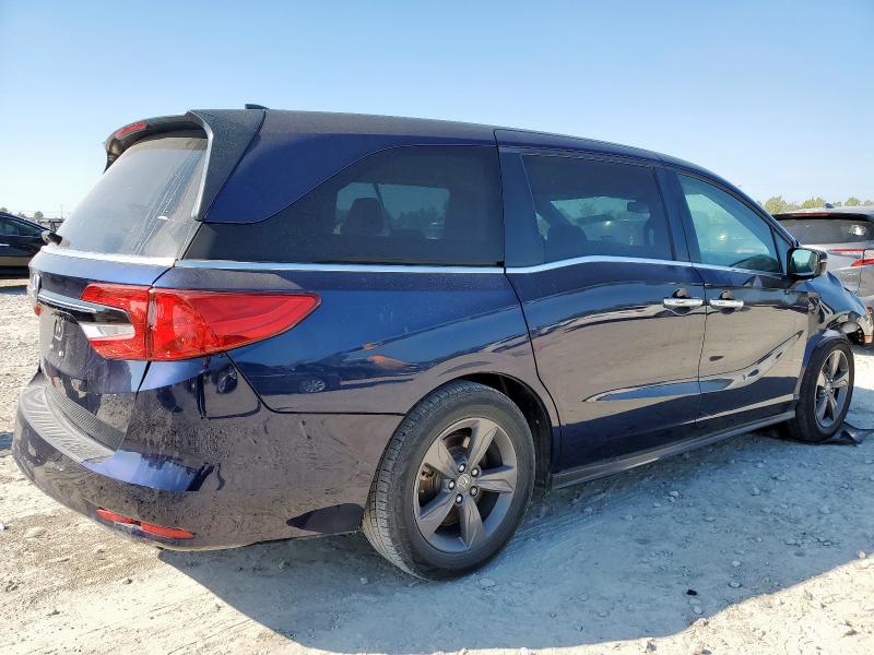 5FNRL6H5XNB012215 - 2022 HONDA ODYSSEY EX BLUE photo 3