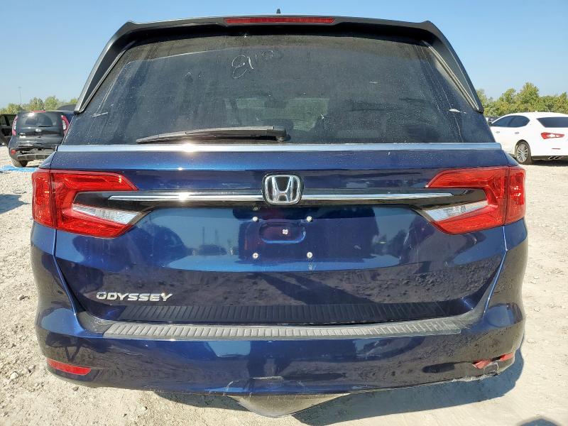 5FNRL6H5XNB012215 - 2022 HONDA ODYSSEY EX BLUE photo 6