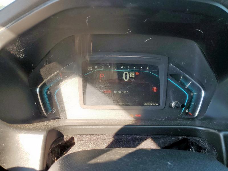 5FNRL6H5XNB012215 - 2022 HONDA ODYSSEY EX BLUE photo 9