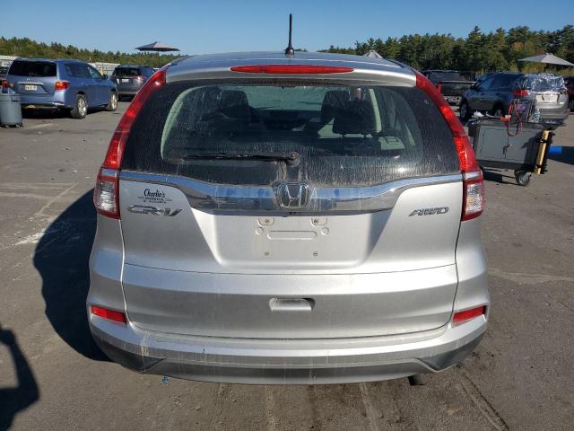 5J6RM4H34FL079580 - 2015 HONDA CR-V LX ვერცხლისფერი ფოტო 6