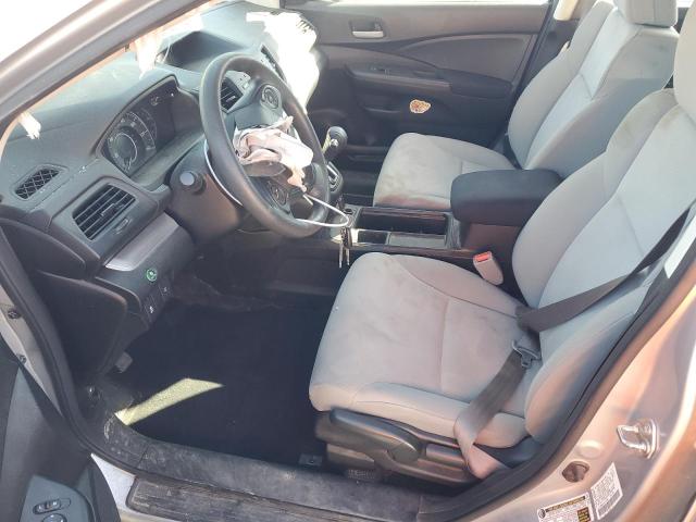 5J6RM4H34FL079580 - 2015 HONDA CR-V LX ვერცხლისფერი ფოტო 7