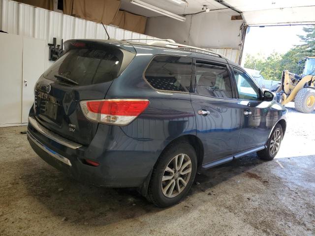 5N1AR2MM1EC693181 - 2014 NISSAN PATHFINDER S 蓝色 照片 3
