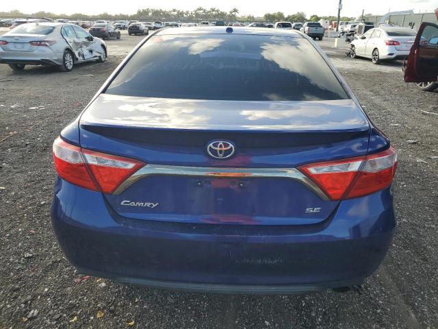 4T1BF1FK1GU180027 - 2016 TOYOTA CAMRY LE BLUE photo 6