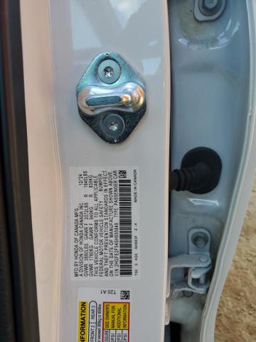 2HGFE2F54SH555849 - 2025 HONDA CIVIC SPORT WHITE photo 12