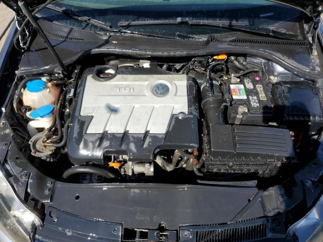 3VWPL7AJ1DM677192 - 2013 VOLKSWAGEN JETTA TDI GRAY photo 12