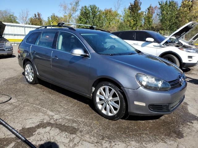 3VWPL7AJ1DM677192 - 2013 VOLKSWAGEN JETTA TDI GRAY photo 4