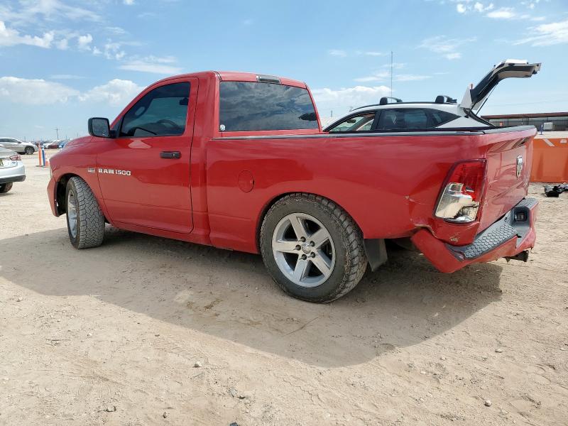 3C6JD6AT1CG237043 - 2012 DODGE RAM 1500 ST RED photo 2