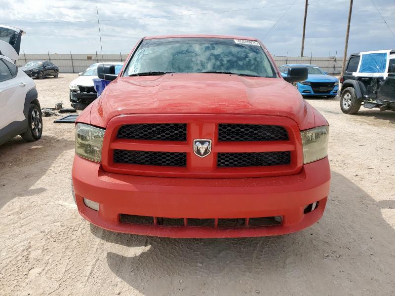 3C6JD6AT1CG237043 - 2012 DODGE RAM 1500 ST RED photo 5