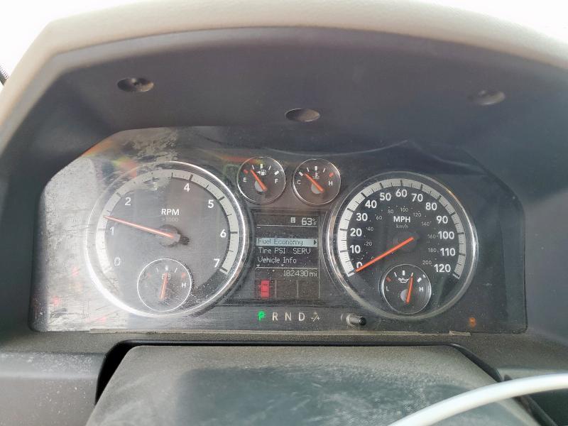 3C6JD6AT1CG237043 - 2012 DODGE RAM 1500 ST RED photo 9