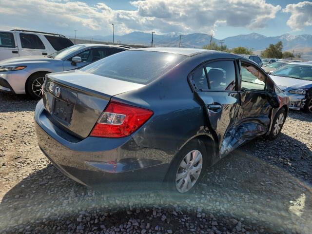 2HGFB2F5XCH313786 - 2012 HONDA CIVIC LX GRAY photo 3