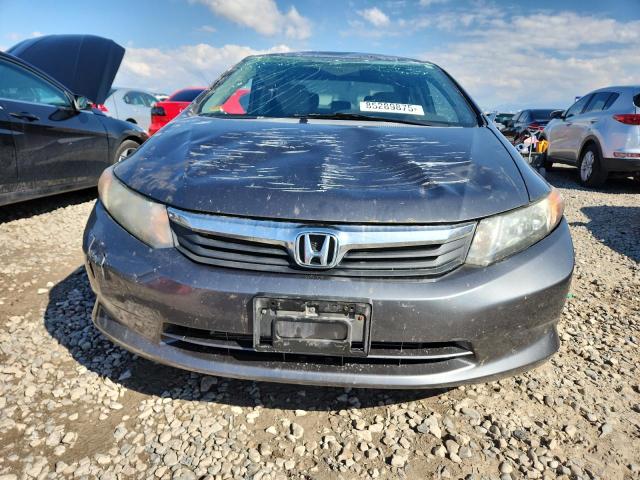 2HGFB2F5XCH313786 - 2012 HONDA CIVIC LX GRAY photo 5