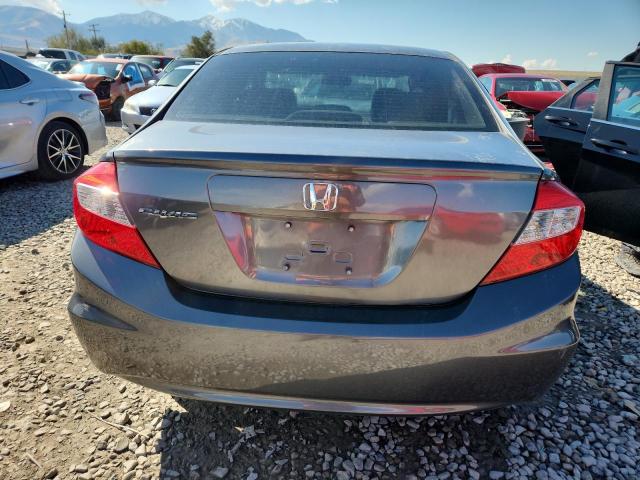 2HGFB2F5XCH313786 - 2012 HONDA CIVIC LX GRAY photo 6