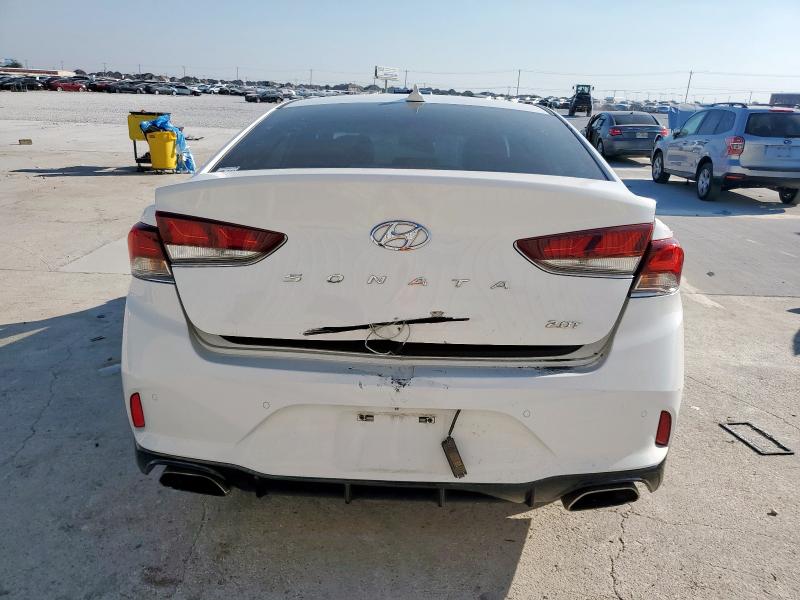 5NPE34AB6JH665462 - 2018 HYUNDAI SONATA SPORT Biały zdjęcie 6