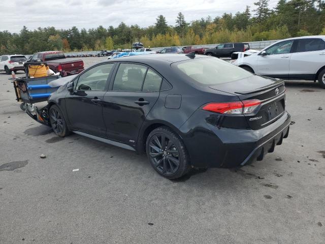 JTDBDMHE9RJ004320 - 2024 TOYOTA COROLLA LE შავი ფოტო 2