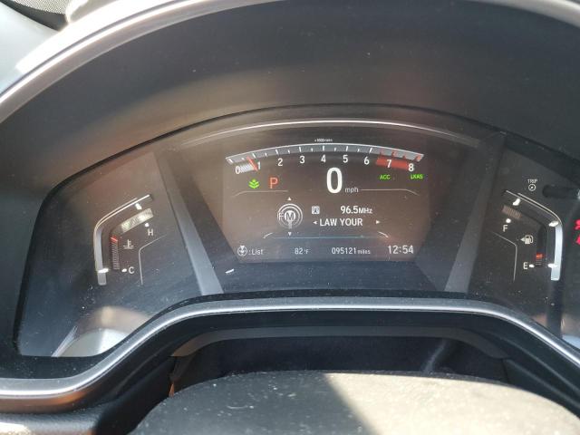 2HKRW2H85KH672881 - 2019 HONDA CR-V EXL WHITE photo 9