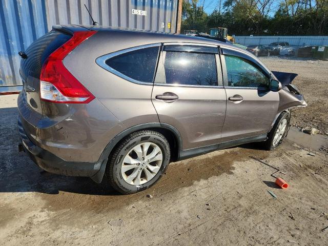 5J6RM4H55CL027615 - 2012 HONDA CR-V EX GRAY photo 3