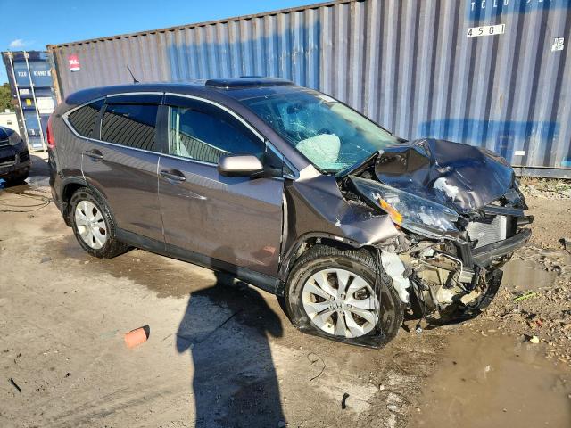 5J6RM4H55CL027615 - 2012 HONDA CR-V EX GRAY photo 4