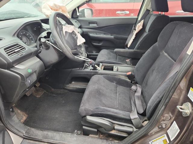 5J6RM4H55CL027615 - 2012 HONDA CR-V EX GRAY photo 7