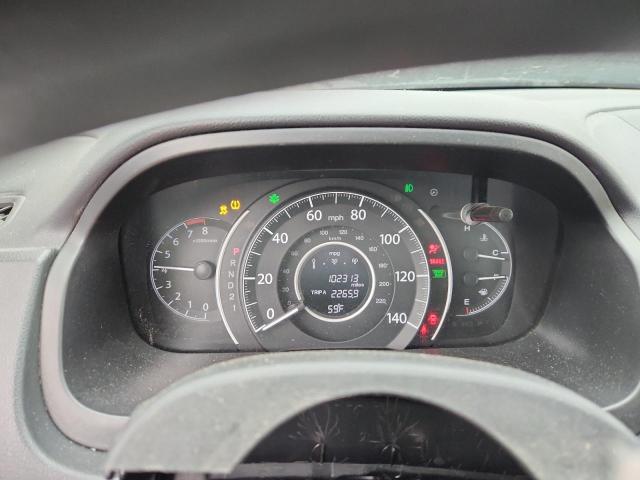 5J6RM4H55CL027615 - 2012 HONDA CR-V EX GRAY photo 9