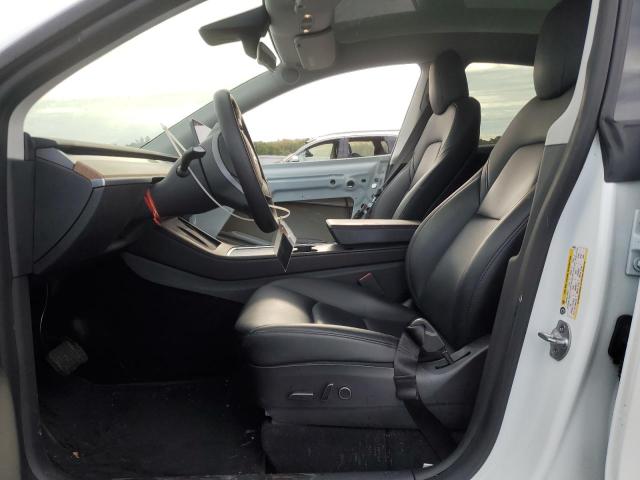 7SAYGDEE8NF380520 - 2022 TESLA MODEL Y 白色 照片 7