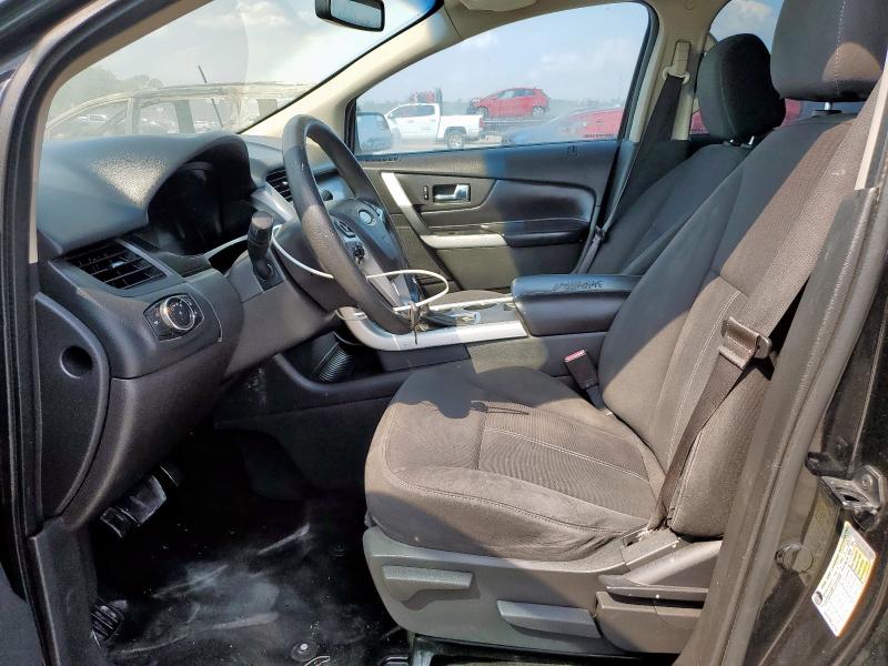 2FMDK3GC5DBB64647 - 2013 FORD EDGE SE BLACK photo 7