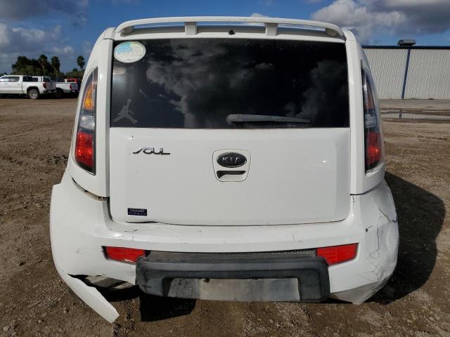 KNDJT2A25A7702508 - 2010 KIA SOUL + WHITE photo 6