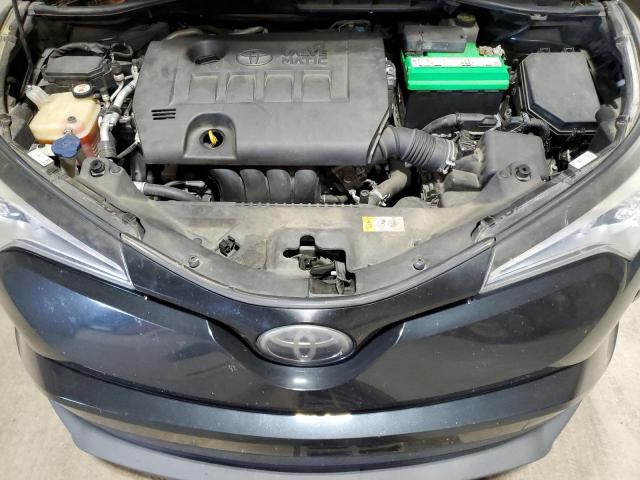 NMTKHMBX9JR020280 - 2018 TOYOTA C-HR XLE أسود صورة 12