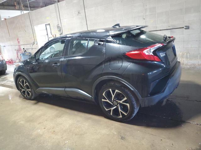 NMTKHMBX9JR020280 - 2018 TOYOTA C-HR XLE أسود صورة 2