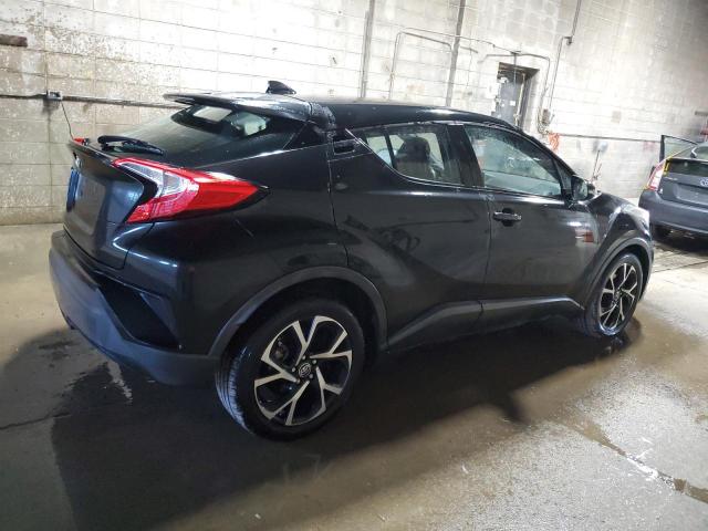 NMTKHMBX9JR020280 - 2018 TOYOTA C-HR XLE أسود صورة 3
