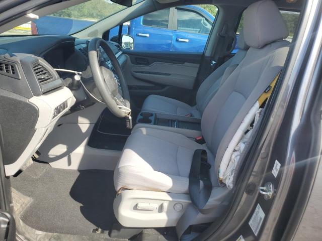 5FNRL6H54LB042873 - 2020 HONDA ODYSSEY EX GRAY photo 7