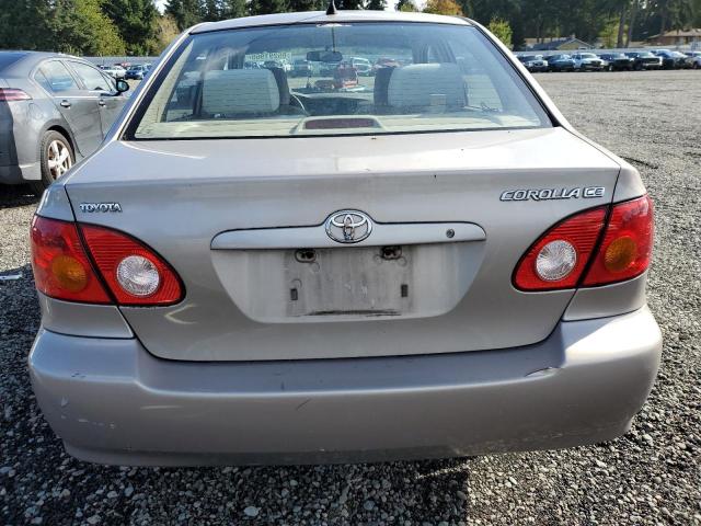1NXBR32E63Z181946 - 2003 TOYOTA COROLLA CE 银色 照片 6