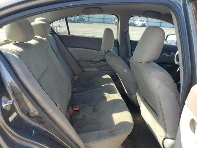 2HGFB2F52CH584132 - 2012 HONDA CIVIC LX GRAY photo 10