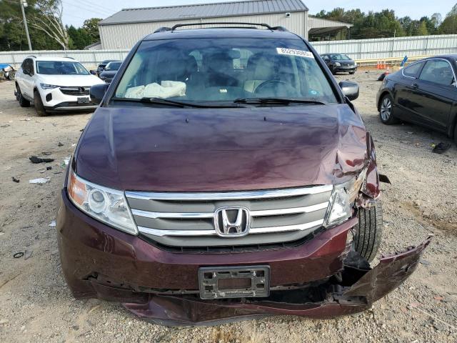 5FNRL5H65CB082995 - 2012 HONDA ODYSSEY EXL MAROON photo 5