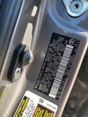 2T1BURHE0JC977969 - 2018 TOYOTA COROLLA L Grafitowy zdjęcie 12