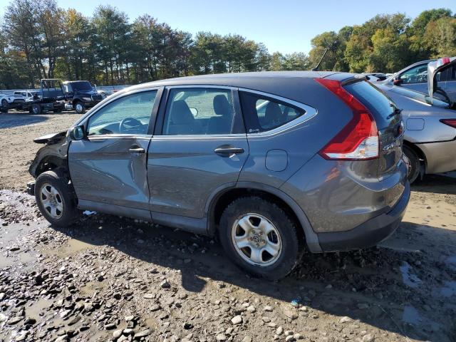 5J6RM4H30CL037466 - 2012 HONDA CR-V LX GRAY photo 2