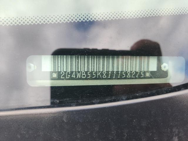 2G4WB55K811158275 - 2001 BUICK REGAL LS TAN photo 13