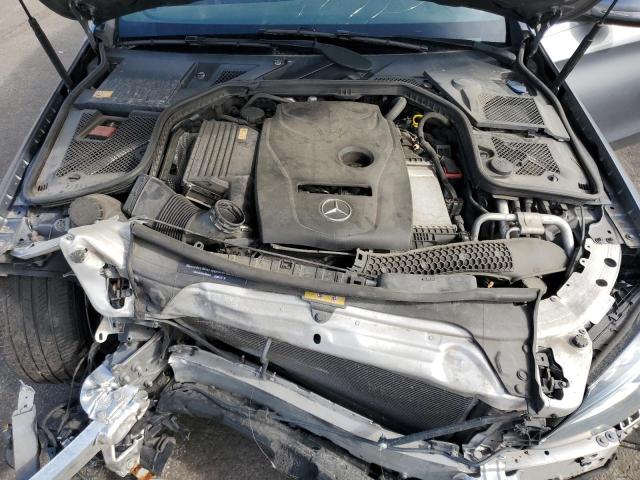 55SWF4KB3FU028415 - 2015 MERCEDES-BENZ C 300 4MATIC SILVER photo 11