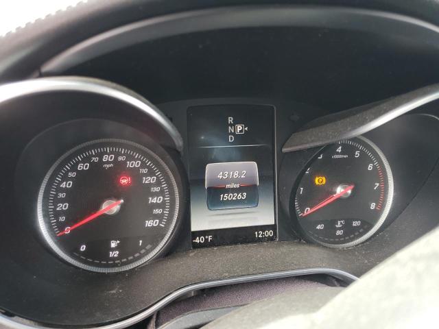 55SWF4KB3FU028415 - 2015 MERCEDES-BENZ C 300 4MATIC SILVER photo 9