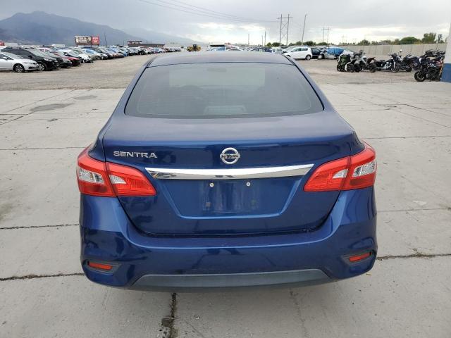 3N1AB7APXKY229123 - 2019 NISSAN SENTRA S BLUE photo 6