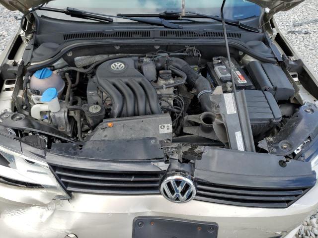 3VW1K7AJ6DM276679 - 2013 VOLKSWAGEN JETTA BASE GOLD photo 11