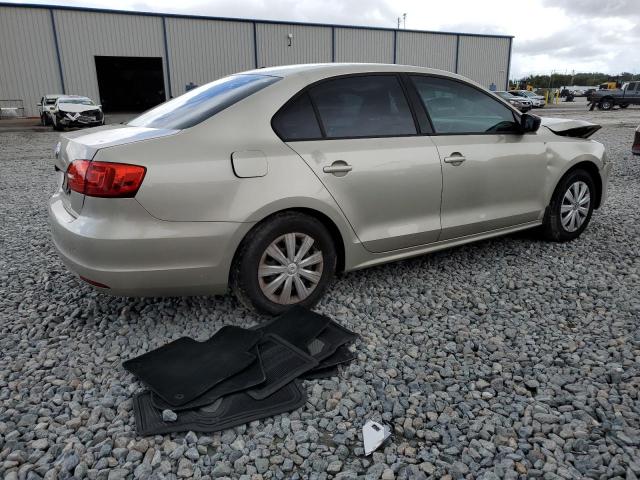 3VW1K7AJ6DM276679 - 2013 VOLKSWAGEN JETTA BASE GOLD photo 3