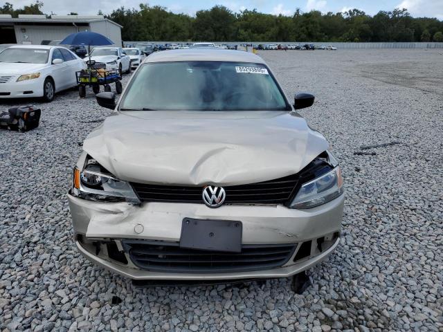 3VW1K7AJ6DM276679 - 2013 VOLKSWAGEN JETTA BASE GOLD photo 5